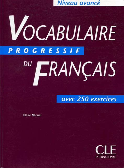 PDF Cle International Vocabulaire Progressif Du Francais Niveau