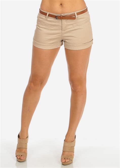 Sexy Khaki Shorts Big Boob And Tight Ass