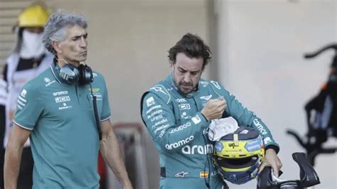 Fernando Alonso lamenta los problemas del Aston Martin Está al filo