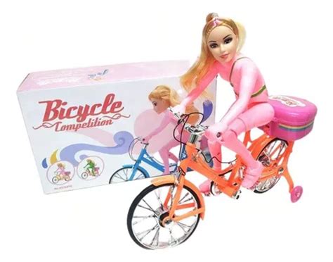 Brinquedo Boneca Bicicleta Ciclista Articulada Meninas Mercadolivre