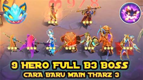 Pecah Record Hero B Pake Tharz Cara Gampang Main Tharz Skill