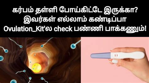 You Must Check In Ovulation Kit How To Use Ovulation Kit In Tamil