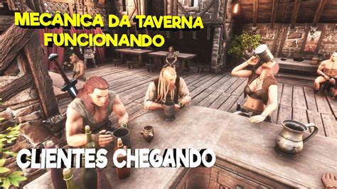 Lacaios Chegando Na Taverna Nova Mec Nica No Jogo Conan Exiles Age Of