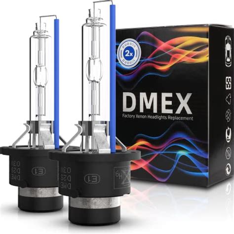 Dmex D S W K White Blue Xenon Headlight Hid Bulbs