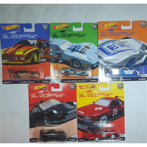 Hot Wheels Car Culture Set 2019 Silhouettes Shopee Malaysia