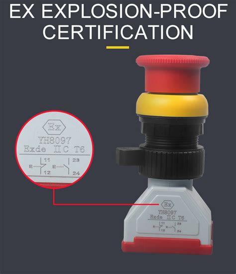 Cmorsun Explosion Proof And Anti Corrosion Emergency Stop Switch