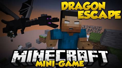 DRAGON ESCAPE HOW TO BEAT DRAGON ESCAPE W Taz Minecraft Mini Game