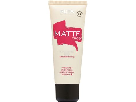 Тональный крем матирующий RUTA MATTE FACE - купить с доставкой по ...