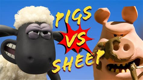 New Pigs Vs Sheep Round Shaun The Sheep Mossy Bottom Mayhem