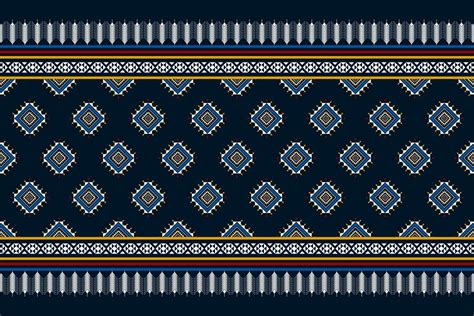 Abstract Ethnic Pattern Traditional Geometric Pattern In Tribal