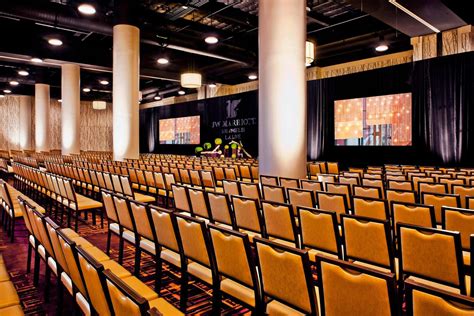 Gold Ballroom at JW Marriott Los Angeles L.a. Live - Hotel in in Los Angeles, CA | The Vendry