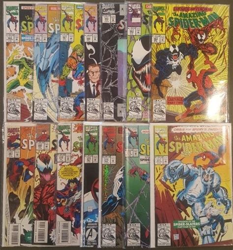 Amazing Spiderman Annuals Lot Comic Books Copper Age