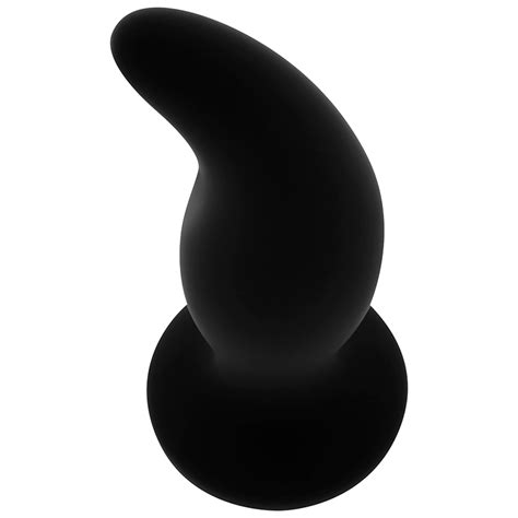 OHMAMA CURVED SILICONE ANAL PLUG P POINT 12 CM Lover Lay Down