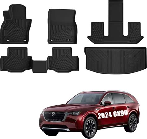 Nakonic Floor Mats Fit For Mazda 2024 2025 Cx 90andcx90 Phev