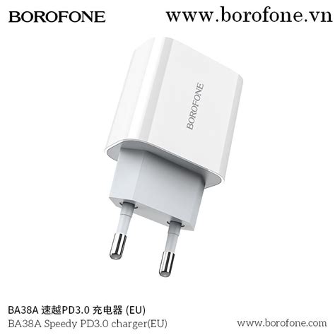 Cốc sạc Borofone BA38A 18W
