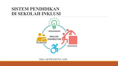 Sistem Pendidikan Sekolah Inklusi Adi Prasetiapptx