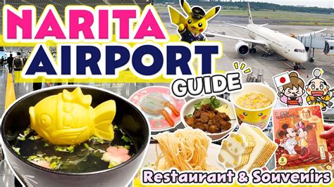 Japan Narita Airport Food Restaurant Souvenirs Japan Travel Vlog