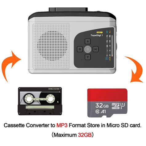 Ezcap Original Multifunction Walkman Cassette Player With Amfm Radio