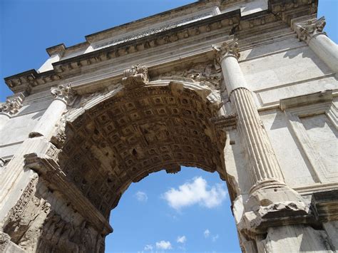 rom forum romanum triumphbogen kostenloses foto auf pixabay