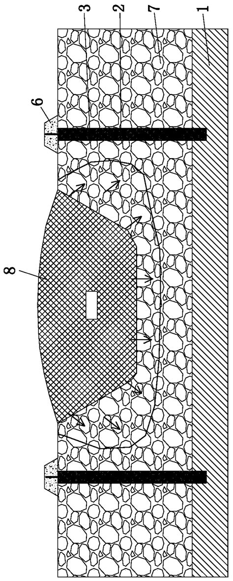 HDPE Geomembrane And Bentonite Clay Composite Vertical Anti Seepage