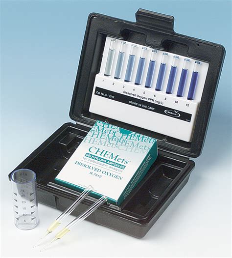 Dissolved Oxygen Color Chart