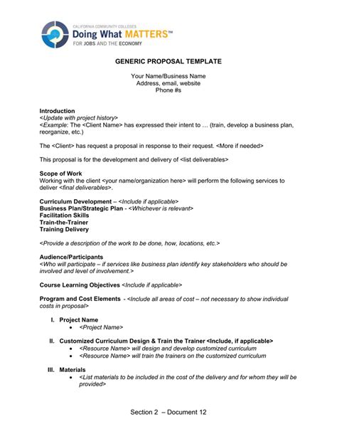 Course Proposal Template Sfiveband