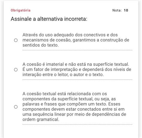 Assinale A Alternativa Incorreta Segundo A Norma Gramatical