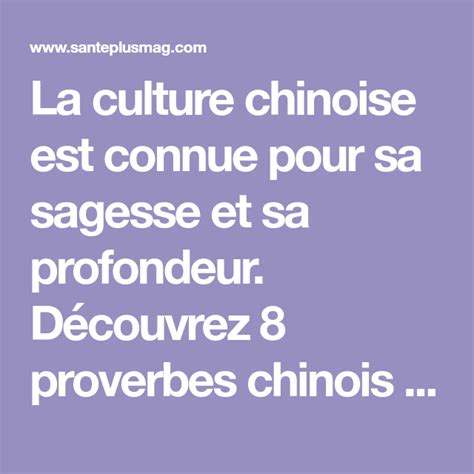 8 anciens proverbes chinois à lire quand vous vous sentez perdu dans la