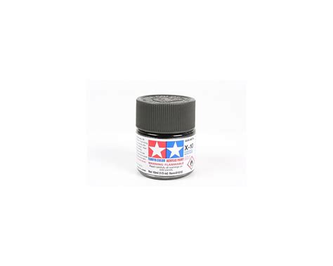 Tamiya Mini Acrylic Paint X 10 Gun Metal Grey 10ml