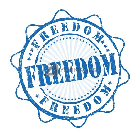 Freedom Stamp By Roxanabalint Vectors And Illustrations With Unlimited