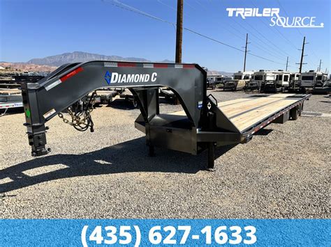 Diamond C Fmax Hdt Gooseneck Hydraulic Dovetail Trailer K