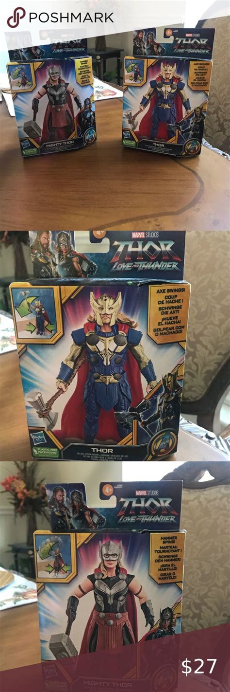 Marvel Studios Thor Love And Thunder Mighty Thor Thor Deluxe Action