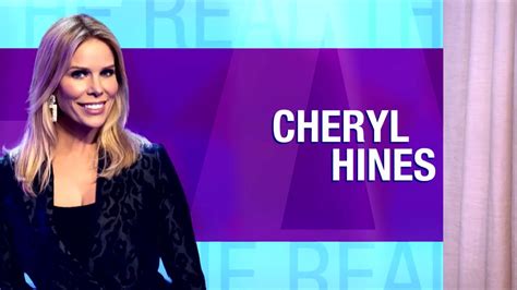 Monday On The Real Cheryl Hines Youtube