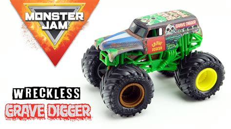 Unboxing Monster Jam Grave Digger Wreckless Edition From Spin Master