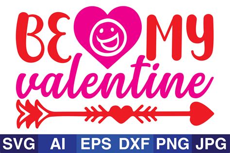 Be My Valentine Free Svg Designs Graphic By Svg Cut Files · Creative