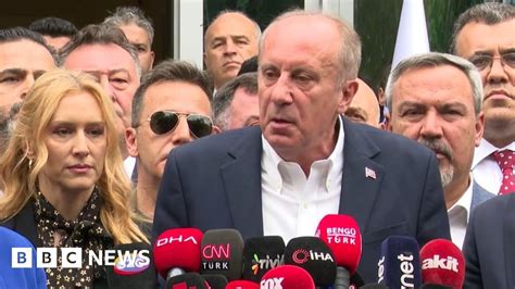 Muharrem Ince Turkish Candidate Dramatically Pulls Out Before Election