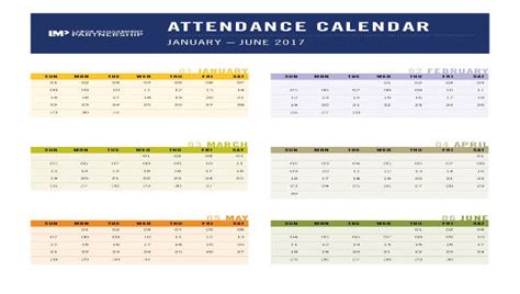 Employee Attendance Calendar Template 2015 | Master Template