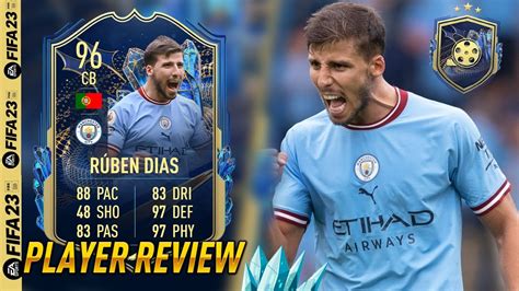 El Mejor Del Fifa Ruben Dias Tots Player Review Fifa Team Of The