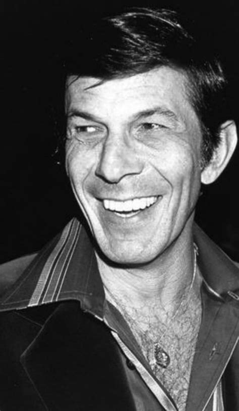 Leonard Nimoy laughing in his Spock makeup!😁🖖 : Nimoy