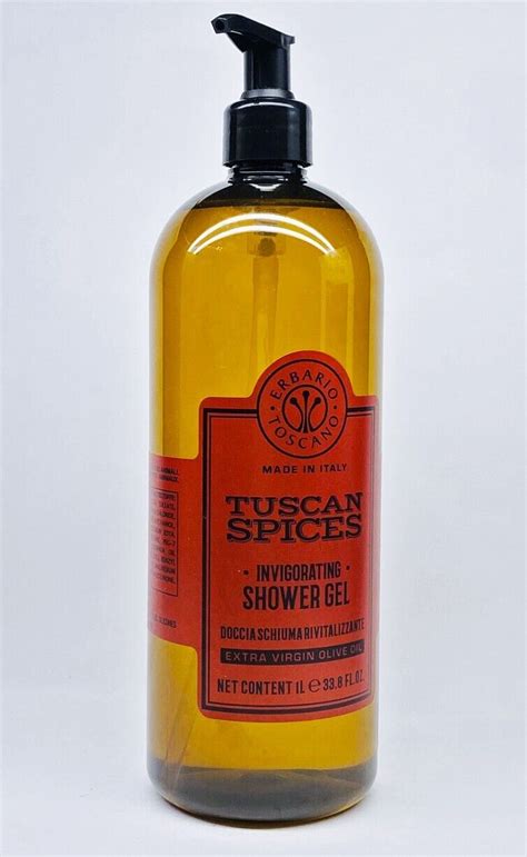 Erbario Toscano Tuscan Spices Shower Gel Body Wash Oz Ebay