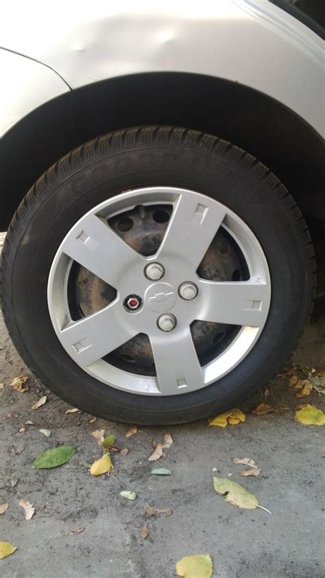 Зима близится — Chevrolet Aveo 5-door (1G), 1,5 л, 2008 года | шины ...