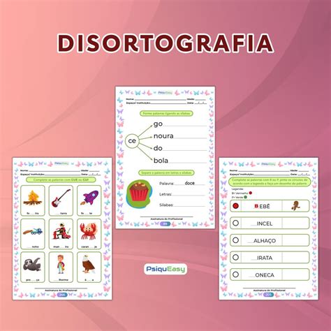 Intervenções para trabalhar Disortografia crianças Blog PsiquEasy