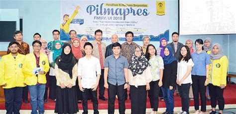 PILMAPRES FMIPA UI 2018 Dimulai Hari Ini Departemen Biologi