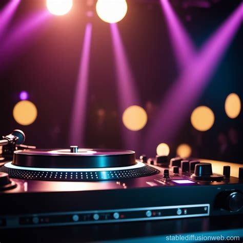 Dj Event Poster Stable Diffusion Online