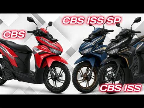 Perbedaan New Honda Vario 125 CBS CBS ISS Dan CBS ISS SP Simak