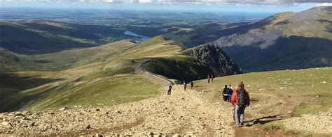 Llanberis Path Free Map Download Climb Snowdon