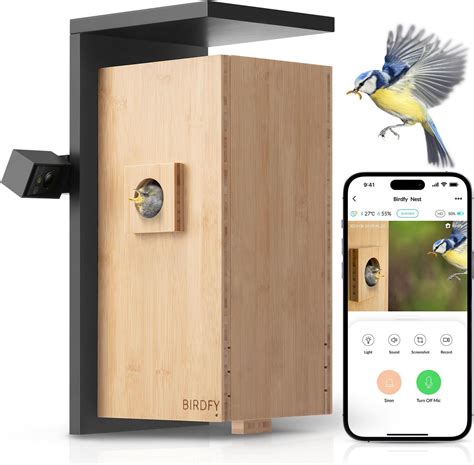 Birdfy Nistkasten Mit Dual Kameras Smart Vogelhaus Mit Doppelkamera