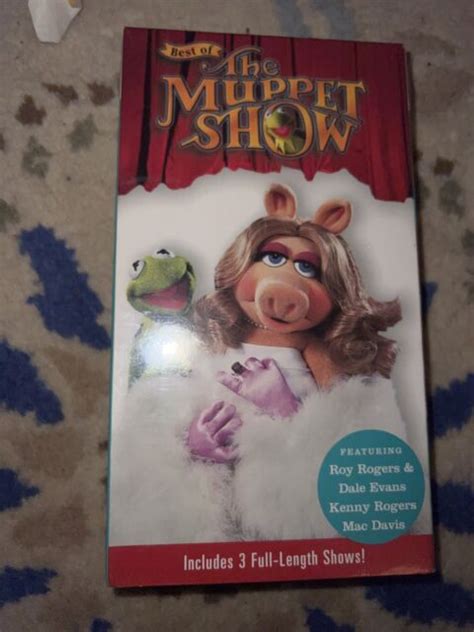 Best Of The Muppet Show Vhs Featuring Roy Rogers Dale Evans Kenny Mac