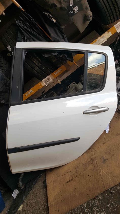 Renault Clio Mk Passenger Nsr Rear Door White Ov Store