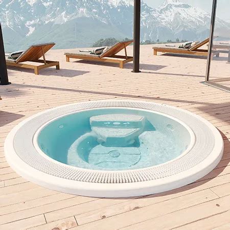 Spa Professionnel Martinique Jacuzzi Rond Places Aquavia Spa Belgique